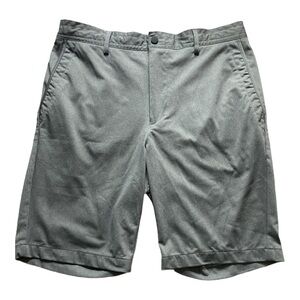 Kenneth Cole Awearness Gray Flat Front Shorts